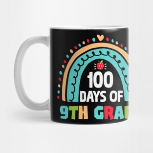 100th day Of School 9th grade Teacher Mug